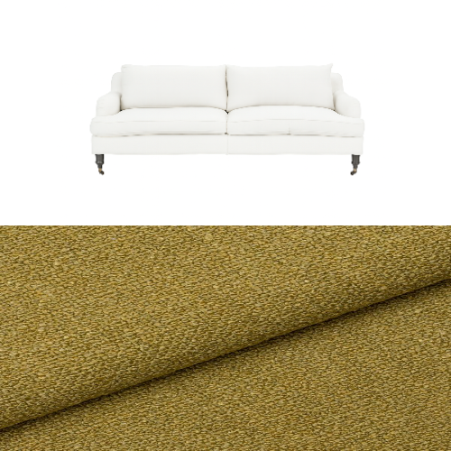 Klädsel till soffa Fogia Edward 2.5 sits svängd Tyg Angola bouclé