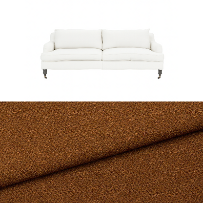 Klädsel till soffa Fogia Edward 2.5 sits svängd Tyg Angola bouclé