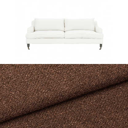 Klädsel till soffa Fogia Edward 2.5 sits svängd Tyg Angola bouclé