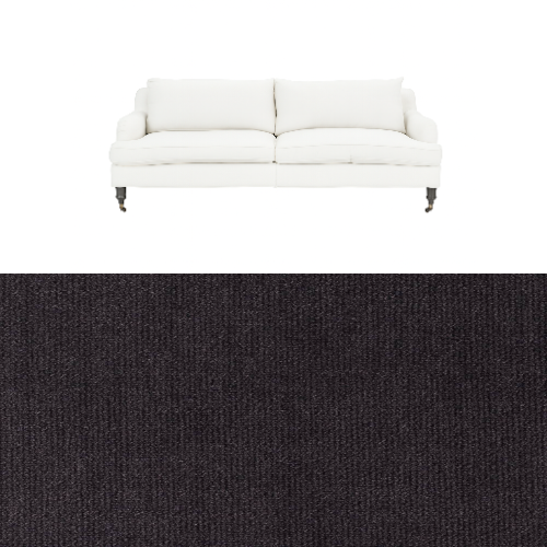 Klädsel till soffa Fogia Edward 2.5 sits svängd Tyg Apollo