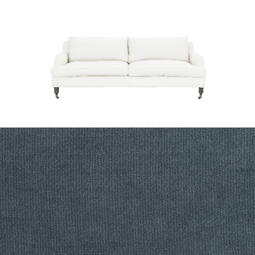 Klädsel till soffa Fogia Edward 2.5 sits svängd Tyg Apollo