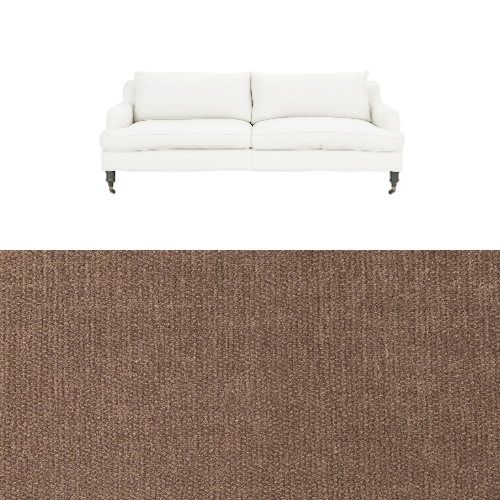 Klädsel till soffa Fogia Edward 2.5 sits svängd Tyg Apollo