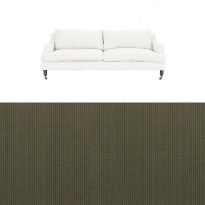 Klädsel till soffa Fogia Edward 2.5 sits svängd Tyg Arrow