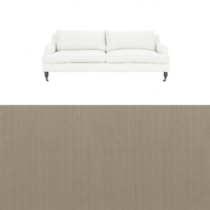 Klädsel till soffa Fogia Edward 2.5 sits svängd Tyg Arrow