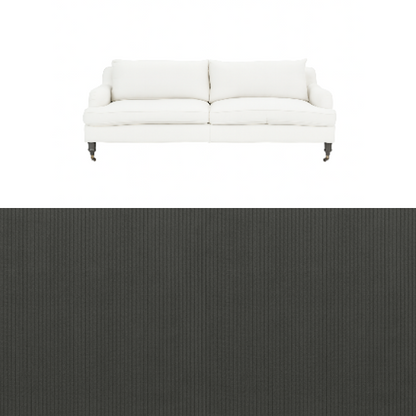 Klädsel till soffa Fogia Edward 2.5 sits svängd Tyg Arrow