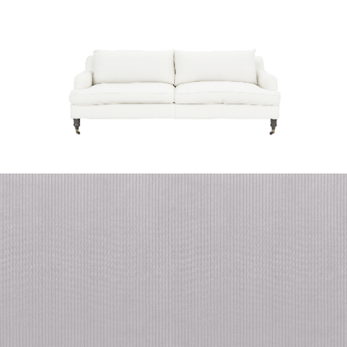 Klädsel till soffa Fogia Edward 2.5 sits svängd Tyg Arrow