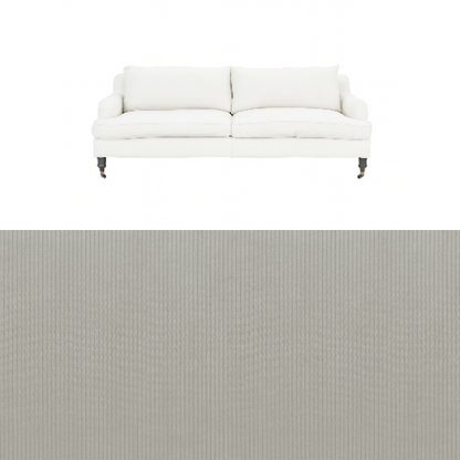 Klädsel till soffa Fogia Edward 2.5 sits svängd Tyg Arrow