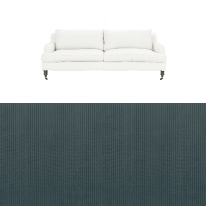 Klädsel till soffa Fogia Edward 2.5 sits svängd Tyg Arrow
