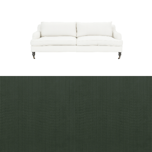 Klädsel till soffa Fogia Edward 2.5 sits svängd Tyg Arrow