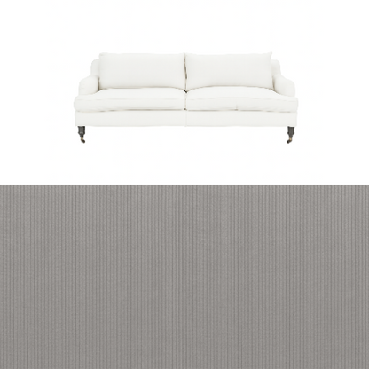Klädsel till soffa Fogia Edward 2.5 sits svängd Tyg Arrow