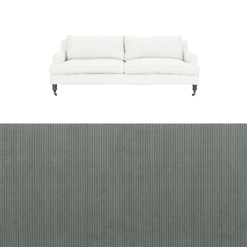 Klädsel till soffa Fogia Edward 2.5 sits svängd Tyg Arrow