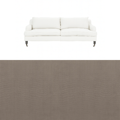 Klädsel till soffa Fogia Edward 2.5 sits svängd Tyg Arrow