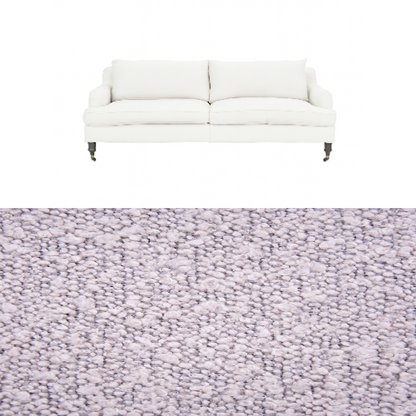 Klädsel till soffa Fogia Edward 2.5 sits svängd Tyg Ascot bouclé