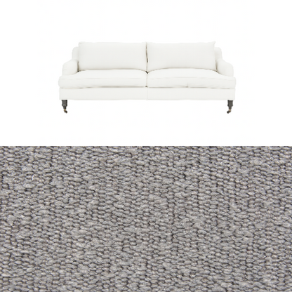 Klädsel till soffa Fogia Edward 2.5 sits svängd Tyg Ascot bouclé