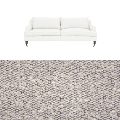 Klädsel till soffa Fogia Edward 2.5 sits svängd Tyg Ascot bouclé