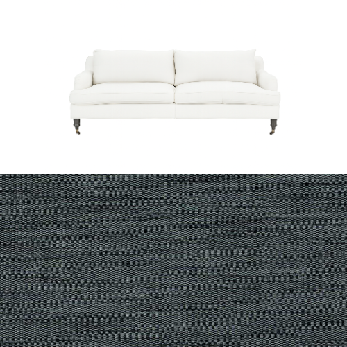 Klädsel till soffa Fogia Edward 2.5 sits svängd Tyg Avena