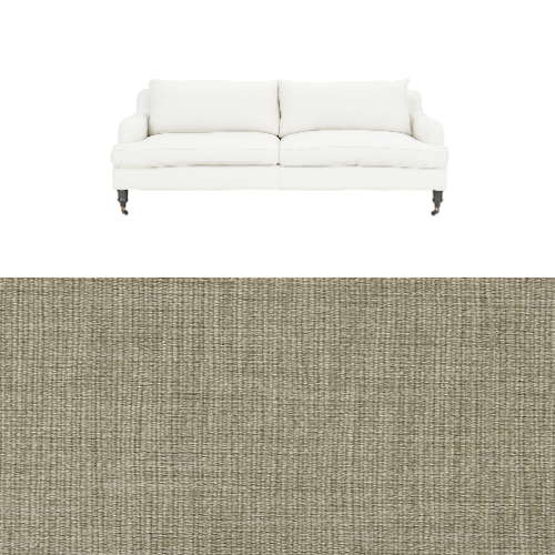 Klädsel till soffa Fogia Edward 2.5 sits svängd Tyg Avena