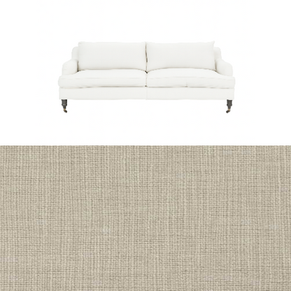 Klädsel till soffa Fogia Edward 2.5 sits svängd Tyg Avena