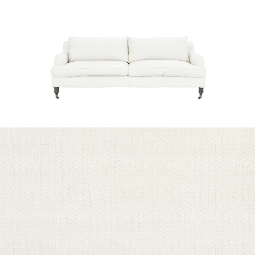 Klädsel till soffa Fogia Edward 2.5 sits svängd Tyg Azalea