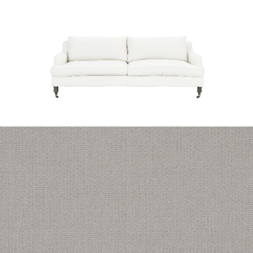 Klädsel till soffa Fogia Edward 2.5 sits svängd Tyg Azalea