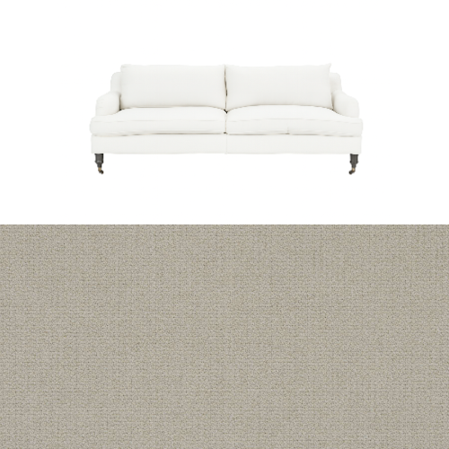 Klädsel till soffa Fogia Edward 2.5 sits svängd Tyg Azalea