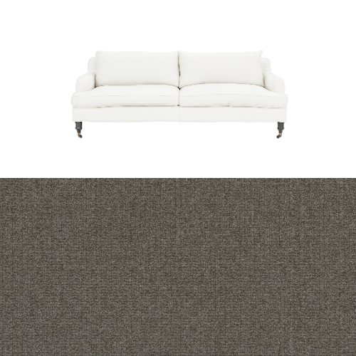 Klädsel till soffa Fogia Edward 2.5 sits svängd Tyg Azalea