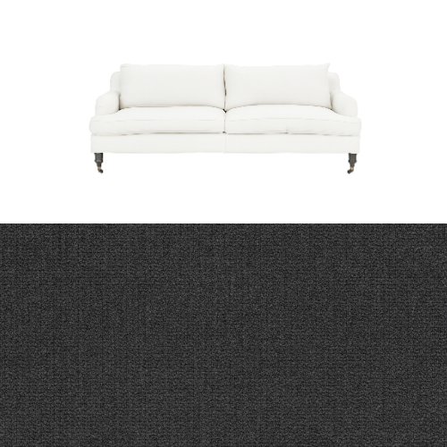 Klädsel till soffa Fogia Edward 2.5 sits svängd Tyg Azalea