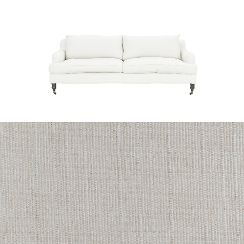 Klädsel till soffa Fogia Edward 2.5 sits svängd Tyg Babel