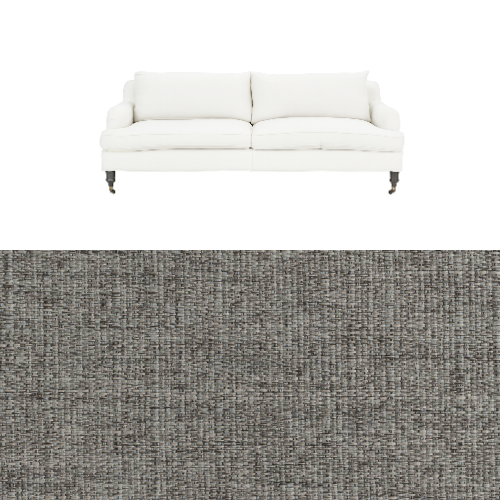 Klädsel till soffa Fogia Edward 2.5 sits svängd Tyg Babel