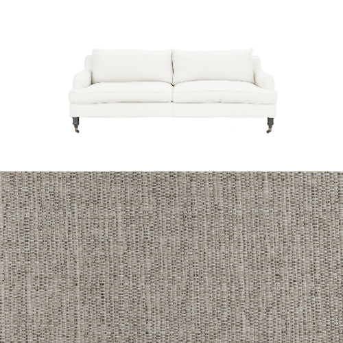 Klädsel till soffa Fogia Edward 2.5 sits svängd Tyg Babel