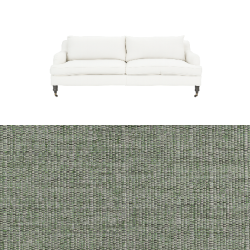 Klädsel till soffa Fogia Edward 2.5 sits svängd Tyg Babel