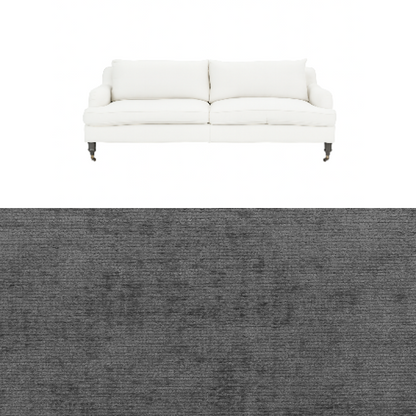 Klädsel till soffa Fogia Edward 2.5 sits svängd Tyg Belfast