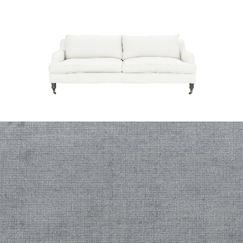 Klädsel till soffa Fogia Edward 2.5 sits svängd Tyg Belfast