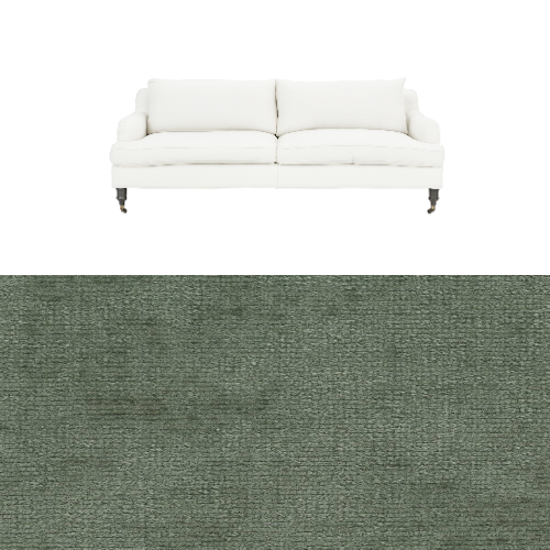 Klädsel till soffa Fogia Edward 2.5 sits svängd Tyg Belfast