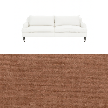 Klädsel till soffa Fogia Edward 2.5 sits svängd Tyg Belfast