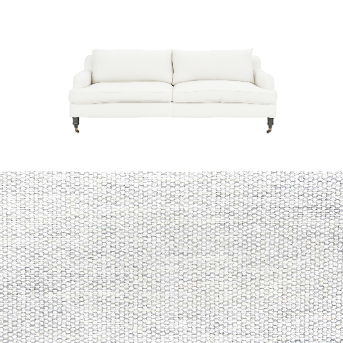 Klädsel till soffa Fogia Edward 2.5 sits svängd Tyg Bergamo