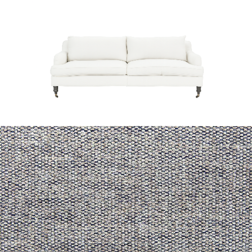 Klädsel till soffa Fogia Edward 2.5 sits svängd Tyg Bergamo