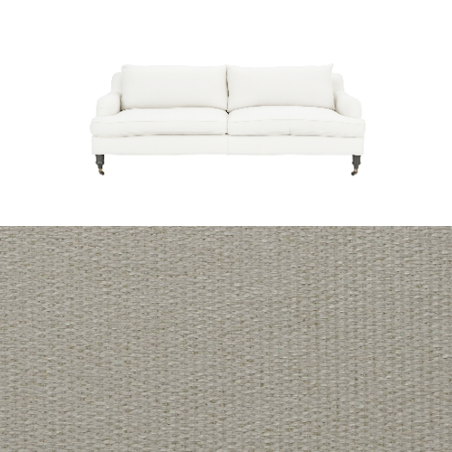 Klädsel till soffa Fogia Edward 2.5 sits svängd Tyg Brooklyn