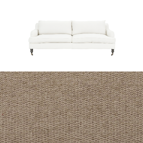 Klädsel till soffa Fogia Edward 2.5 sits svängd Tyg Brooklyn