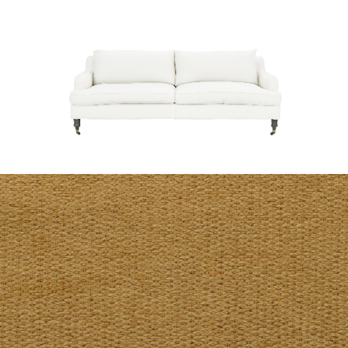 Klädsel till soffa Fogia Edward 2.5 sits svängd Tyg Brooklyn