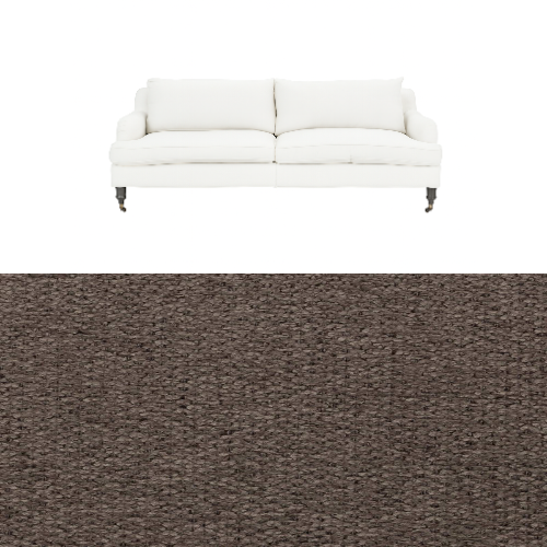 Klädsel till soffa Fogia Edward 2.5 sits svängd Tyg Brooklyn