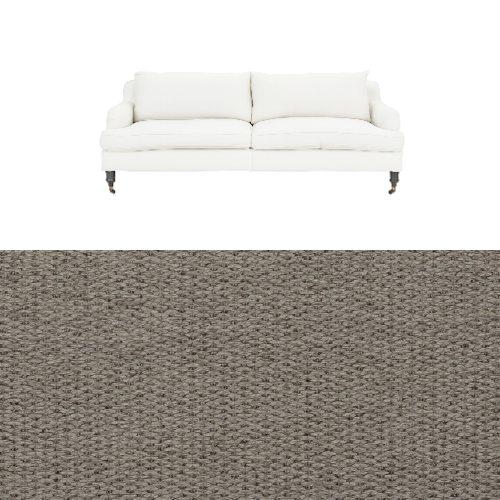 Klädsel till soffa Fogia Edward 2.5 sits svängd Tyg Brooklyn