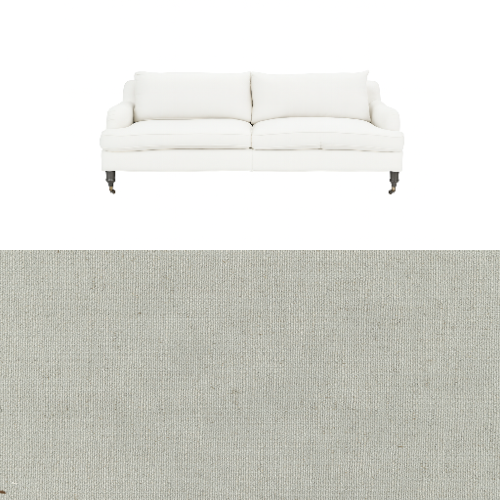 Klädsel till soffa Fogia Edward 2.5 sits svängd Tyg Chloe