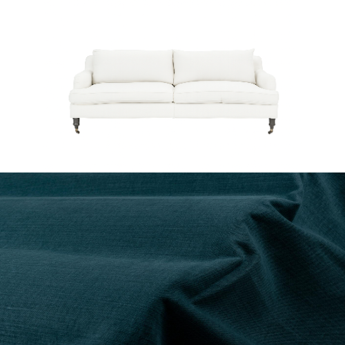 Klädsel till soffa Fogia Edward 2.5 sits svängd Tyg Caleido