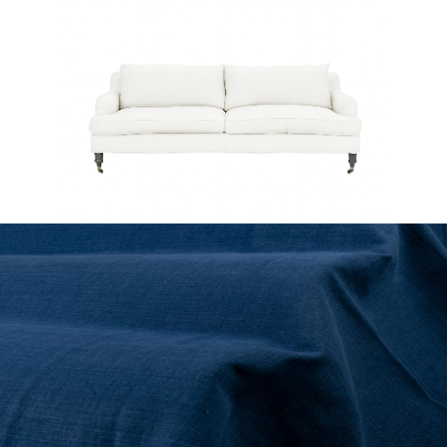 Klädsel till soffa Fogia Edward 2.5 sits svängd Tyg Caleido