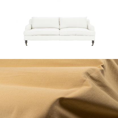 Klädsel till soffa Fogia Edward 2.5 sits svängd Tyg Caleido