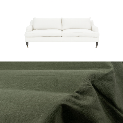 Klädsel till soffa Fogia Edward 2.5 sits svängd Tyg Caleido