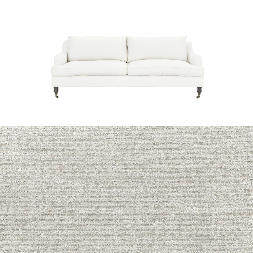 Klädsel till soffa Fogia Edward 2.5 sits svängd Tyg Canyon