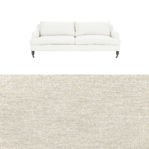 Klädsel till soffa Fogia Edward 2.5 sits svängd Tyg Canyon