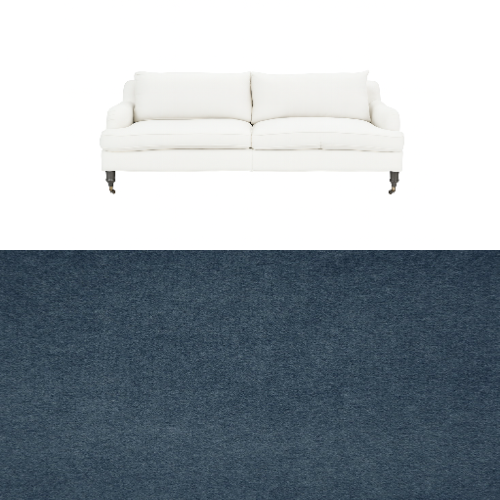 Klädsel till soffa Fogia Edward 2.5 sits svängd Tyg Casino